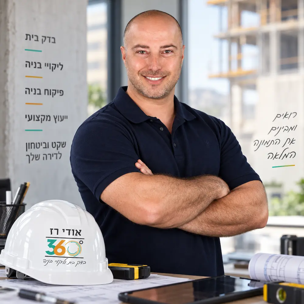 אודי רז 360°, הנדסאי בניין ופיקוח בנייה בצפון