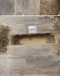 חפירה סביב ניקוז